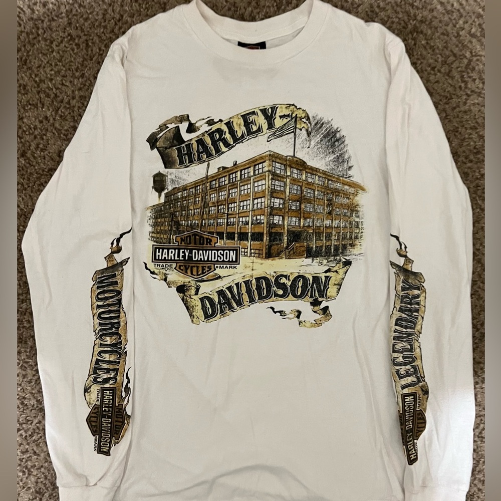 Harley Davison Long Sleeve Tee